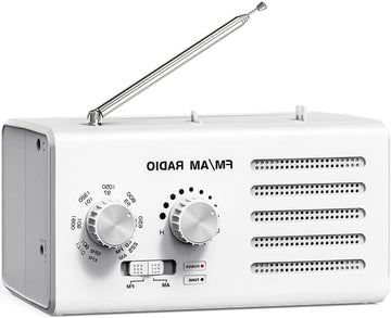Draagbare Transistor Radio – FM/AM, USB & Koptelefoonaansluiting – 5W Speaker