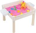 4-in-1 Speeltafel voor Kinderen met bouwplaat – Geschikt voor Lego, Duplo, Water, Zand & Hengelspel