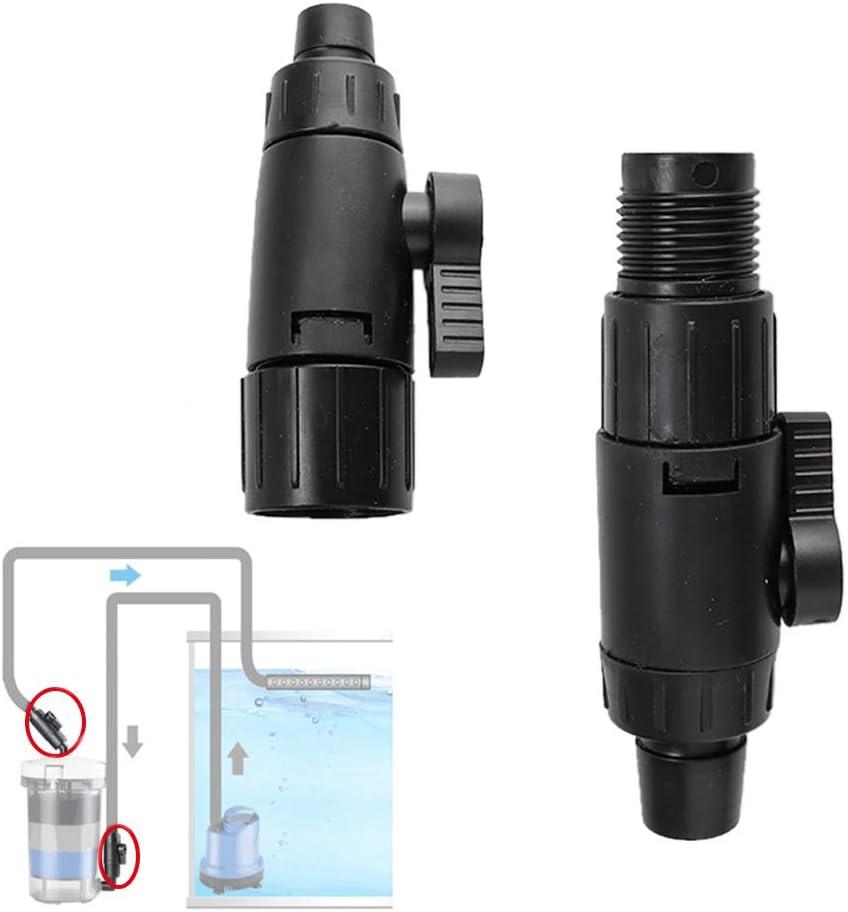Waterstroom Regelventiel – 2 Stuks Aquarium Slangventiel 12-16 mm – Buisadapter voor Waterregeling en Slangcontrole