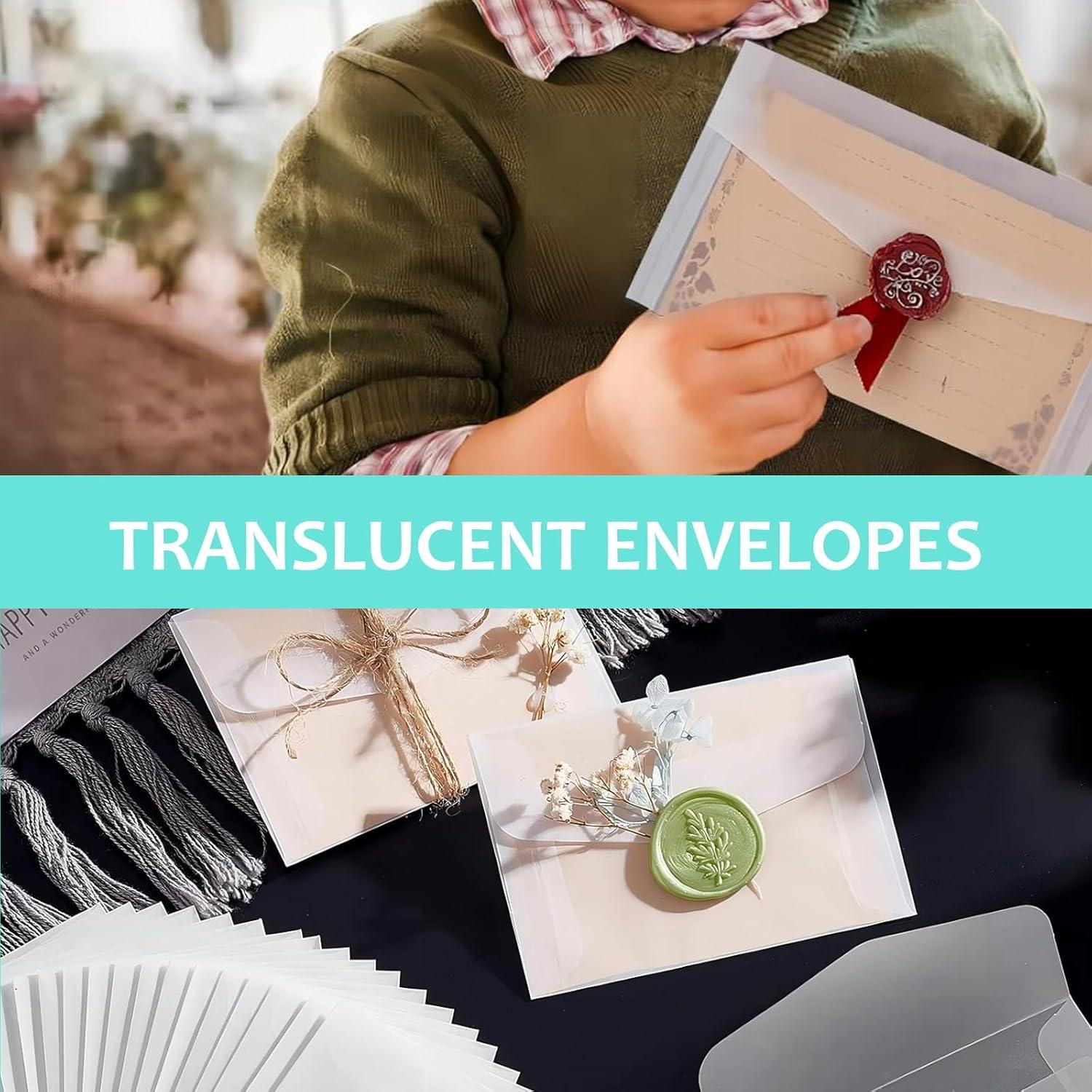 Transparante Enveloppen A5 – 20 Stuks | Herbruikbare Opbergmapjes voor Kaarten, Postzegels, Loterijen, Bruiloften – 22,5 x 15,5 cm