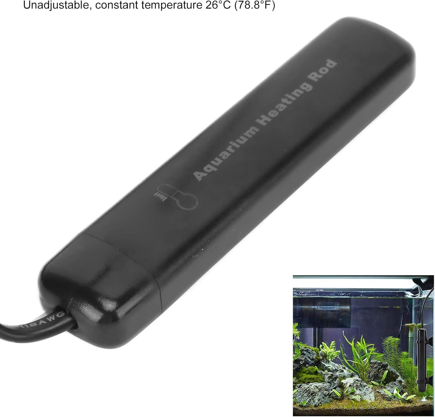 Smart Mini Aquarium Verwarming – 20W | Duikbare Energiezuinige Thermostaat | Anti-Explosie Watertemperatuurregelaar.