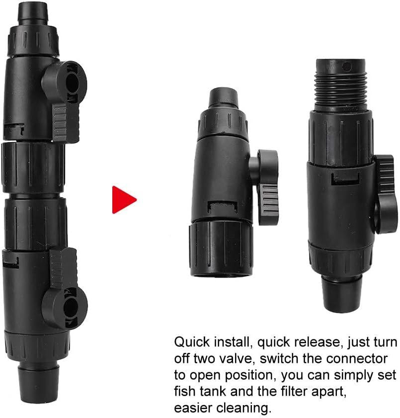 Waterstroom Regelventiel – 2 Stuks Aquarium Slangventiel 12-16 mm – Buisadapter voor Waterregeling en Slangcontrole