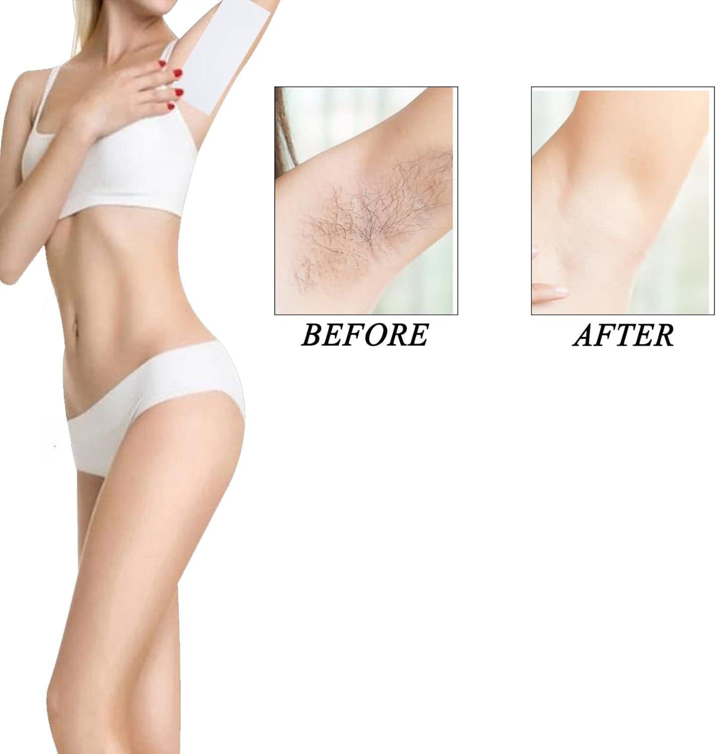 1000 Stuks Vliesstrips voor Wax – 7x20 cm Ontharingsstrips voor Warme Was & Suikerpasta – Geschikt voor Gezicht, Benen, Bikini & Lichaam