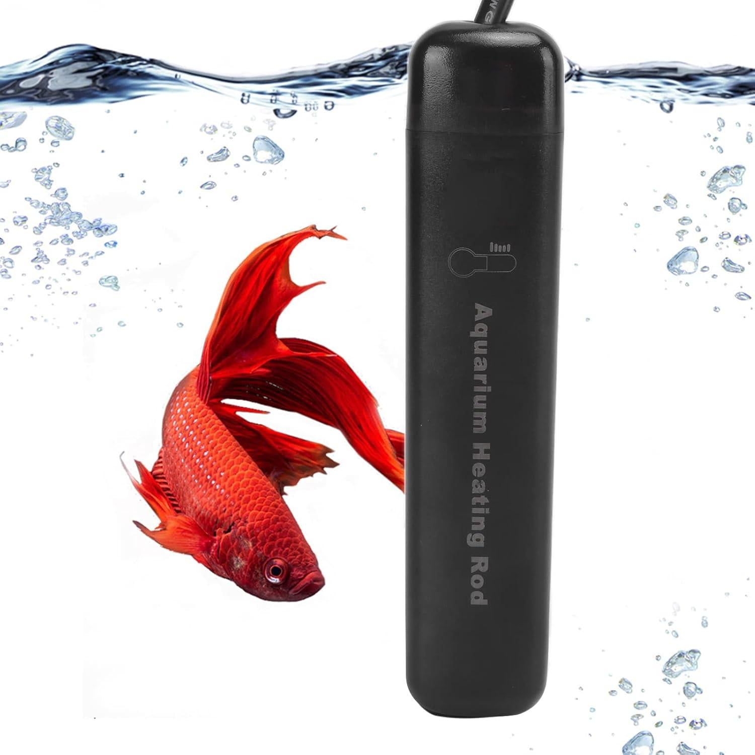 Smart Mini Aquarium Verwarming – 20W | Duikbare Energiezuinige Thermostaat | Anti-Explosie Watertemperatuurregelaar.