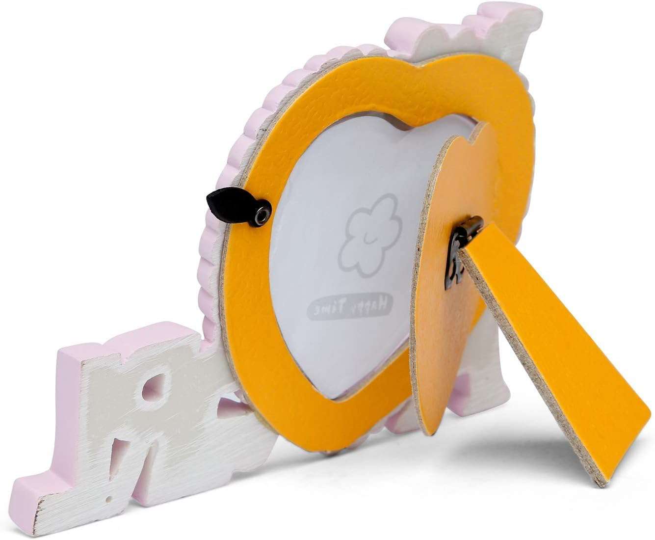 Kraamcadeau meisje met eerste babyuitrusting, babyset inclusief rammelaar, fotolijst, mousseline doek, slabbetje, sokken, handschoenen en muts