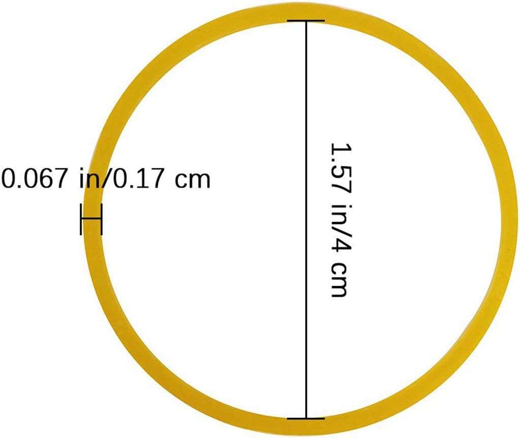 100 stuks elastiekjes, bankpapierrekeningen geld euro pond elastische rekbare banden - 5,5 cm