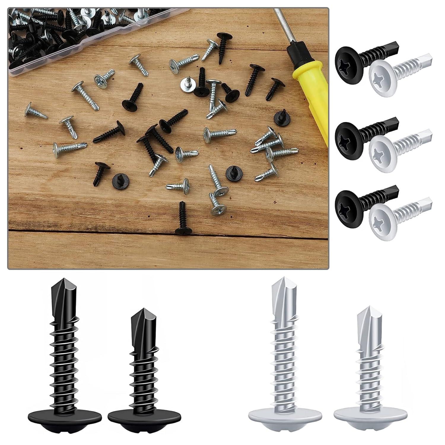 Zelftappende Schroeven Set – 120 Stuks Roestvrij Staal | Torx & Phillips | Voor Metaal, Wand & Hout | M4.2x13mm & M4.2x19mm