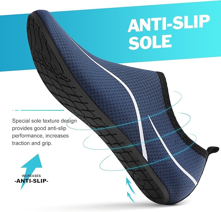 Waterschoenen voor dames en heren, voor duiken, surfschoenen, waterschoenen voor bad, strand, zee, snorkel, yoga, maat 34-47