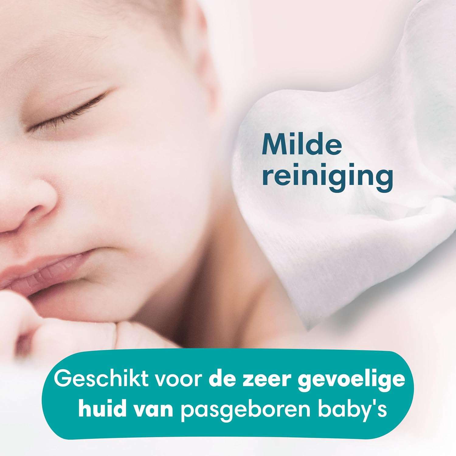 Pampers Sensitive Billendoekjes 1200 Babydoekjes (15 x 80 Doekjes) Unieke pH Beschermende Formule Zonder Parfum Dermatologisch Getest