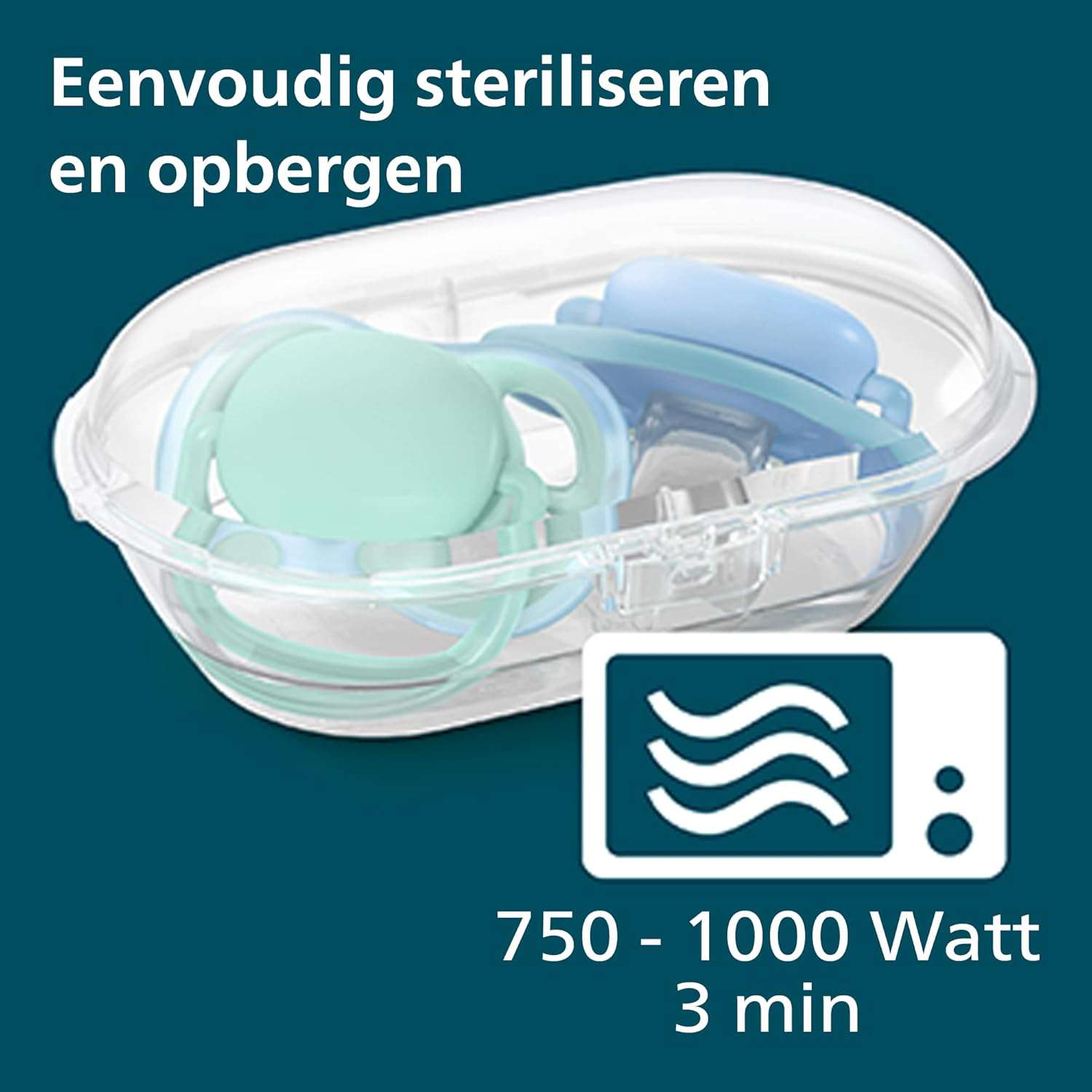 Philips Avent ultra air-fopspeen, 2 stuks - BPA-vrije speen voor baby's van 0-6 maanden (model SCF085/15)