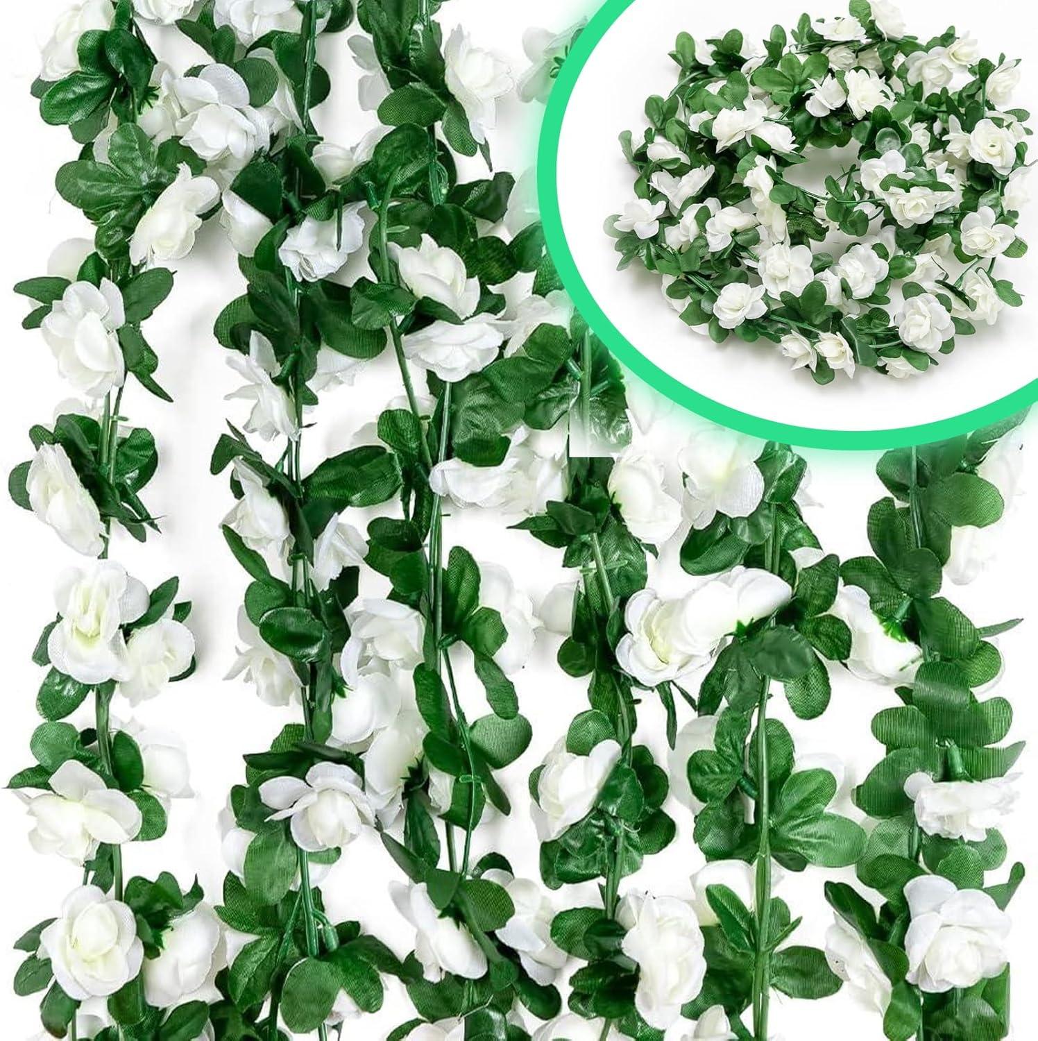 Kunstmatige Pioenrozen Slinger – 250 cm Wijnstok Bloemenguirlande voor Thuisdecoratie & Feest – Opknoping Plantenbloemen