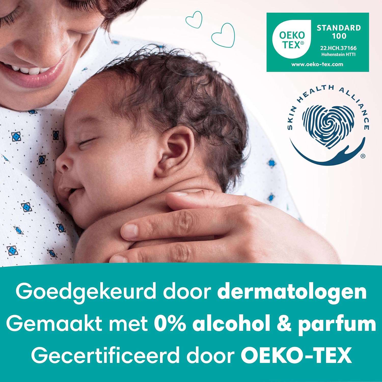 Pampers Sensitive Billendoekjes 1200 Babydoekjes (15 x 80 Doekjes) Unieke pH Beschermende Formule Zonder Parfum Dermatologisch Getest