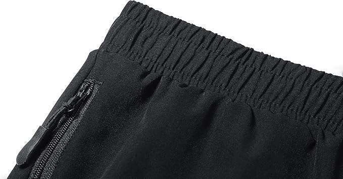 Shorts Heren Korte Broek Sneldrogende Sportshorts met Ritszakken