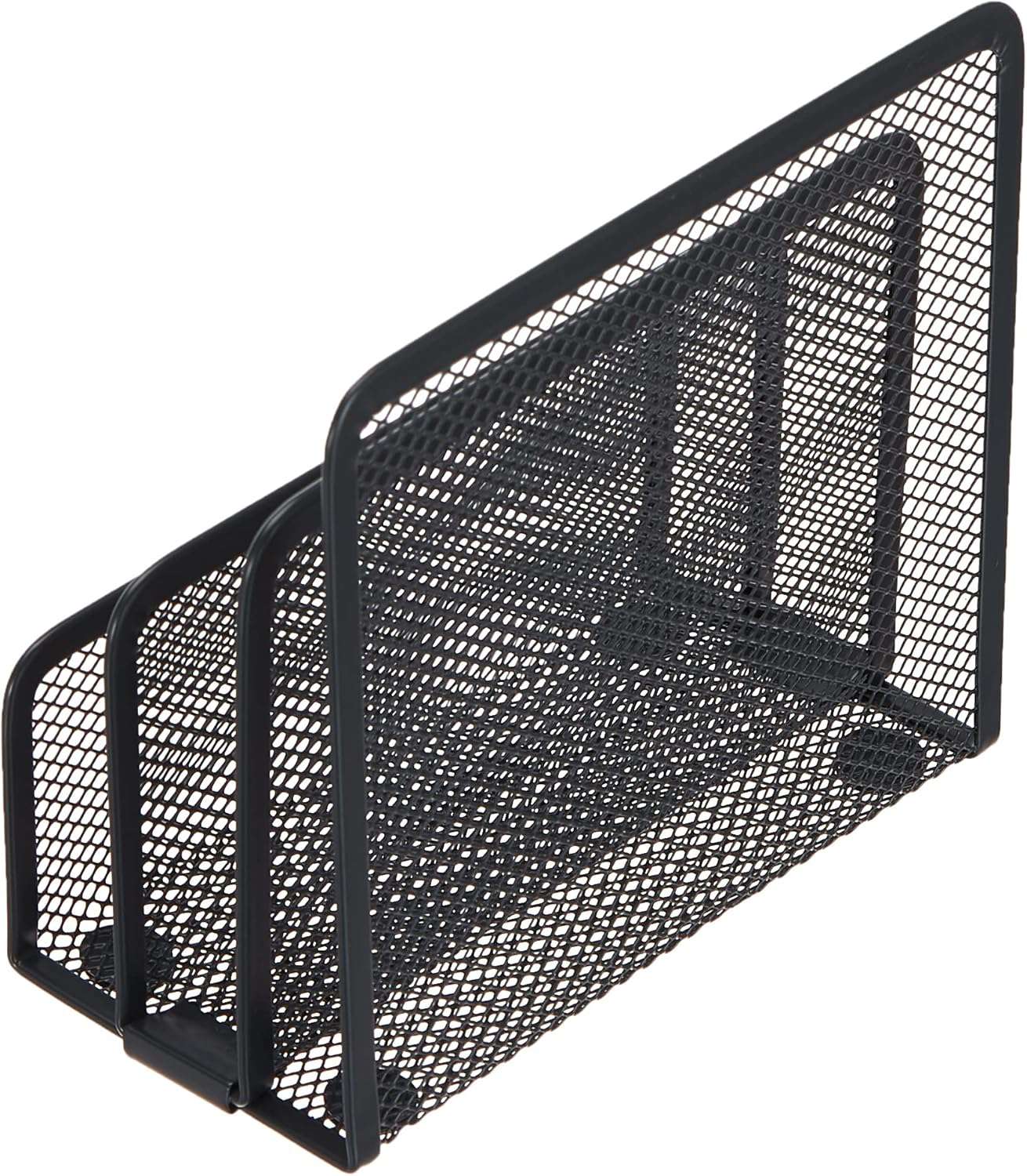brievenbus, antraciet, net, ca. 17,5 x 8,5 x 13,5 cm, bureau-organizer, brievenhouder, orde op het bureau